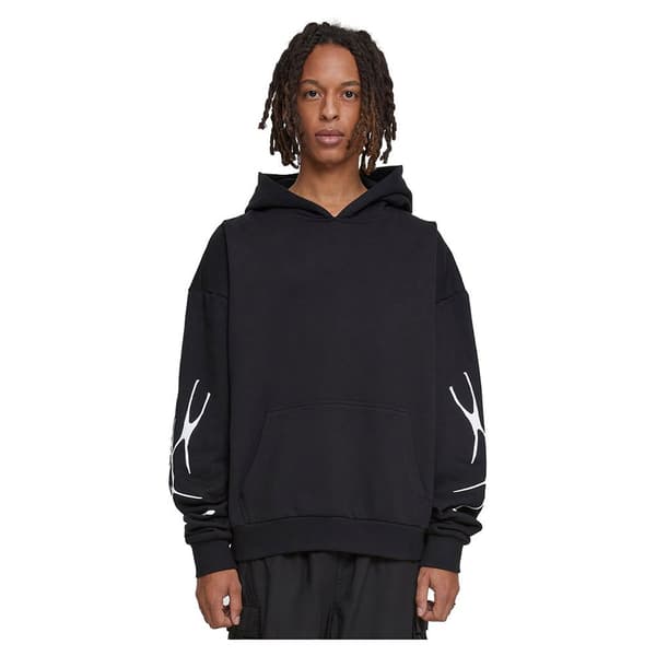 Mister Tee Collection Ultra Heavy Oversize Hættetrøje Sort M Mand