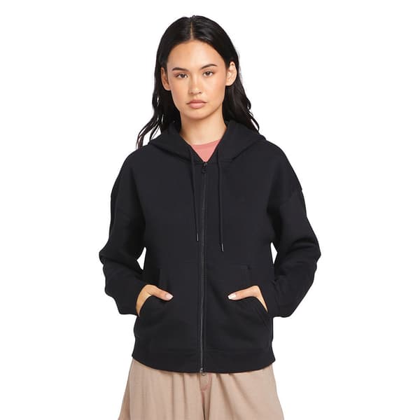 Volcom Stone Heart Up Sweatshirt Med Dragkedja Svart S Kvinna