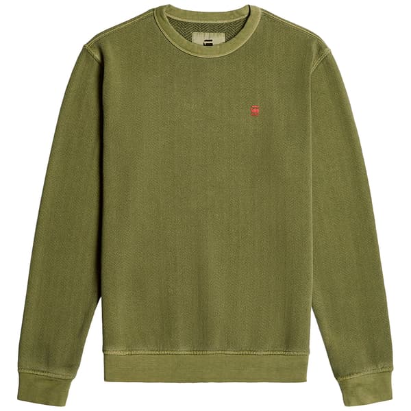 G-star Overdyed R Sweatshirt Grøn L Mand