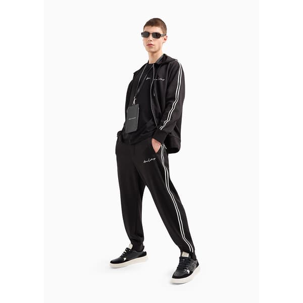Armani Exchange 8nzmsh_z9n1z Sweatshirt Med Dragkedja Svart XS Man