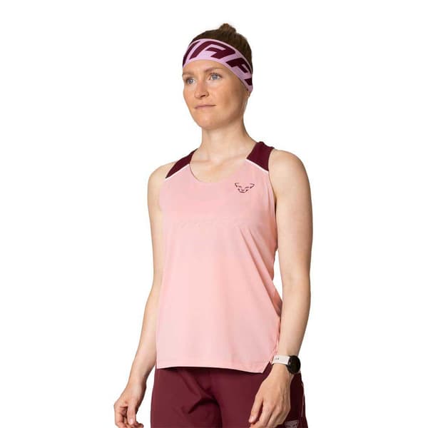Dynafit Sky ärmlös T-shirt Rosa XL Kvinna
