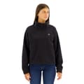 Miniatyrbillede 1 af 2: Under Armour Expanse Fleece Halv Lynlås Sweatshirt Sort M Kvinde