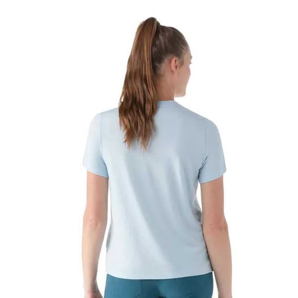 Smartwool Perfect Crew Lyhythihainen T-paita Sininen S Nainen