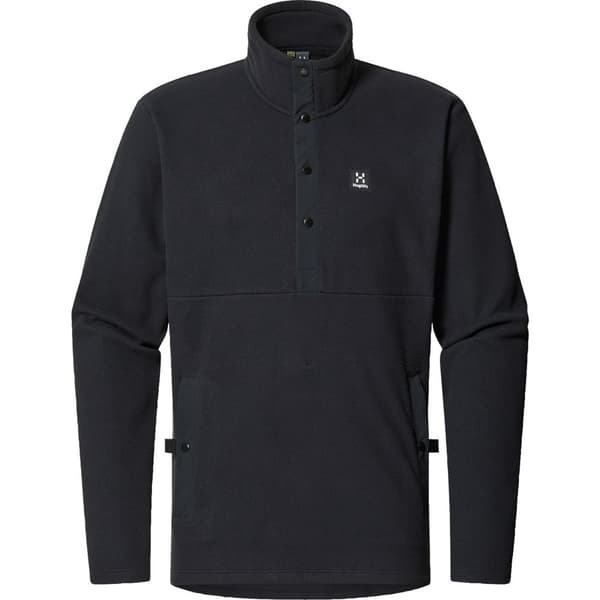 Haglofs Mora Mid Kokovetoketjullinen Collegepaita Musta L Mies