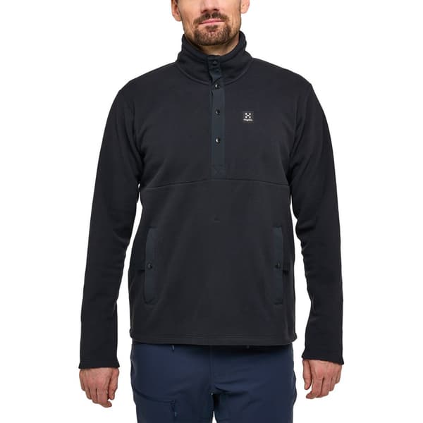 Haglofs Mora Mid Kokovetoketjullinen Collegepaita Musta L Mies