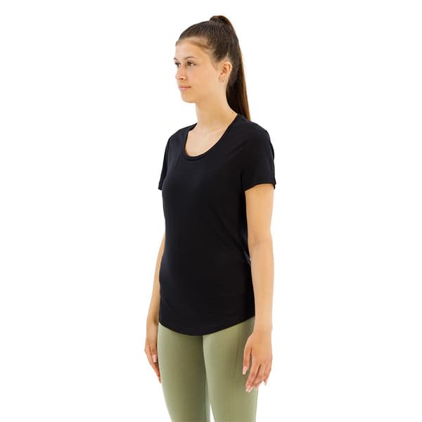Icebreaker Merino 125 Cool-lite Sphere Iii Scoop Lyhythihainen T-paita Musta XS Nainen