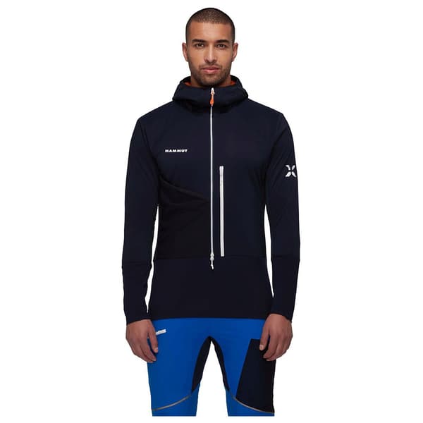 Mammut Eiger Speed Ml Hybrid Halv Lynlås Sweatshirt Blå,Sort S Mand