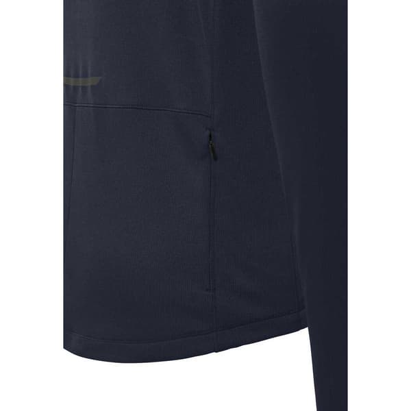 Jack Wolfskin Bike Commute Tröja Med Halv Dragkedja Blå 2XL Man