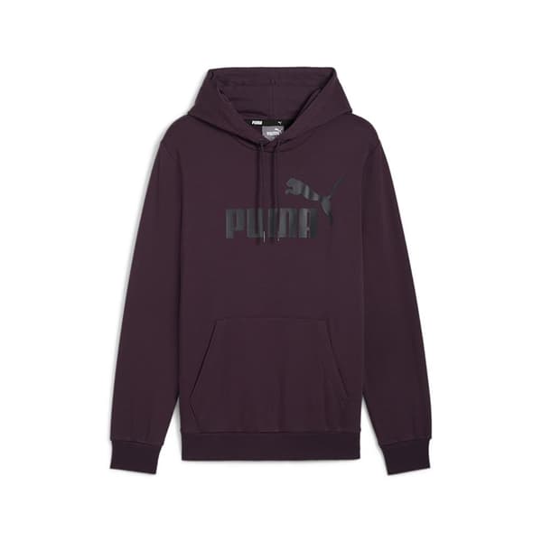 Puma Ess Big Logo Huvtröja Lila M Man