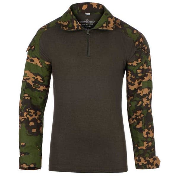 Invadergear Combat Pitkähihainen T-paita Vihreä L Mies