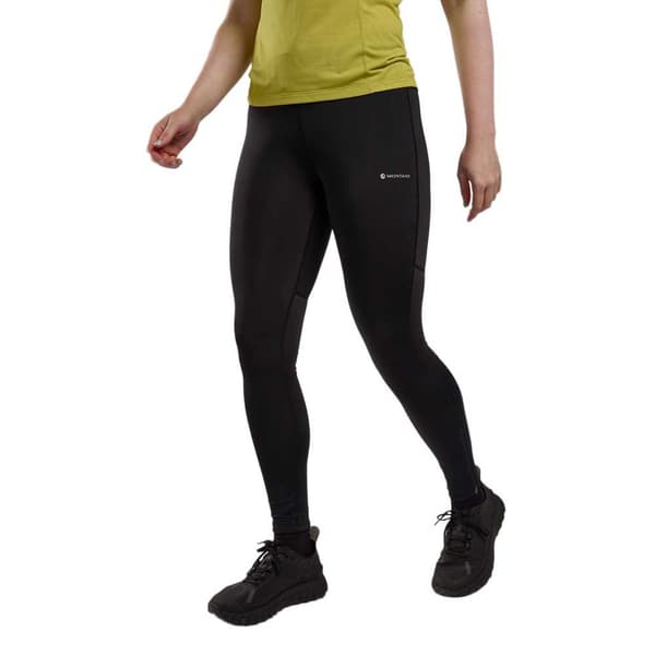 Montane F Slipstream Trail Leggings Sort 2XS Kvinde