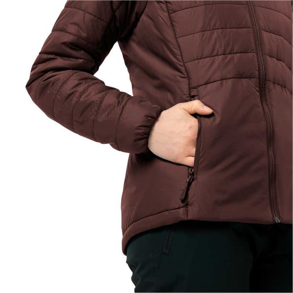 Jack Wolfskin Lapawa Ins Huvtröja Brun XS Kvinna