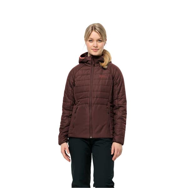Jack Wolfskin Lapawa Ins Huvtröja Brun XS Kvinna