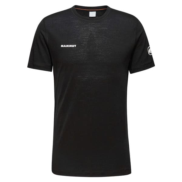 Mammut Tree Wool Fl Lyhythihainen T-paita Musta XL Mies
