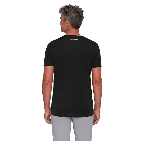 Mammut Tree Wool Fl Lyhythihainen T-paita Musta XL Mies