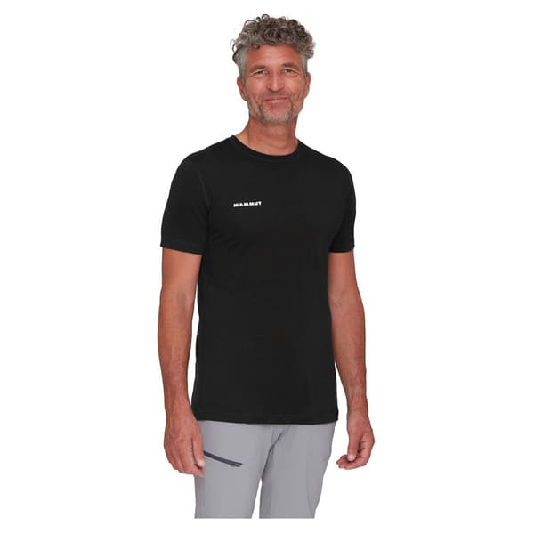 Mammut Tree Wool Fl Lyhythihainen T-paita Musta XL Mies