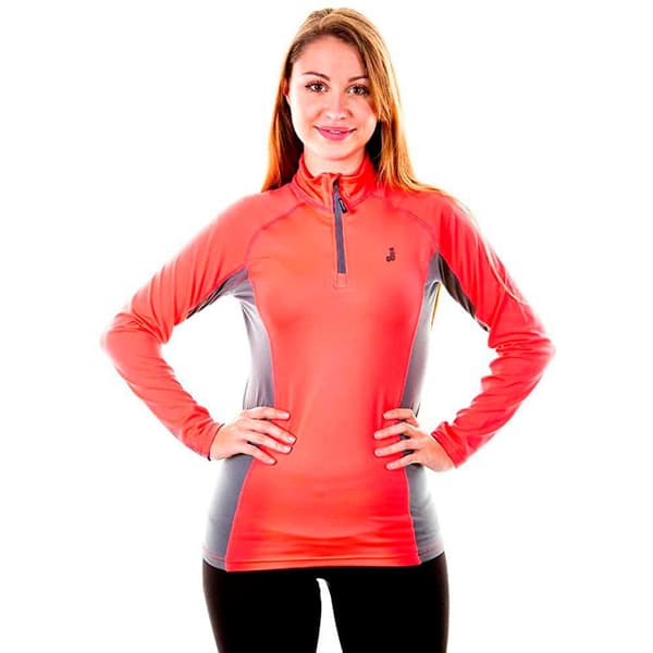 Joluvi Turf T-shirt Med Lång ärm Orange L Kvinna