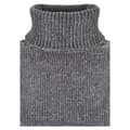 Miniatyrbillede 7 af 7: Urban Classics Turtleneck Chenille Big Sweatshirt Grå 5XL Kvinde