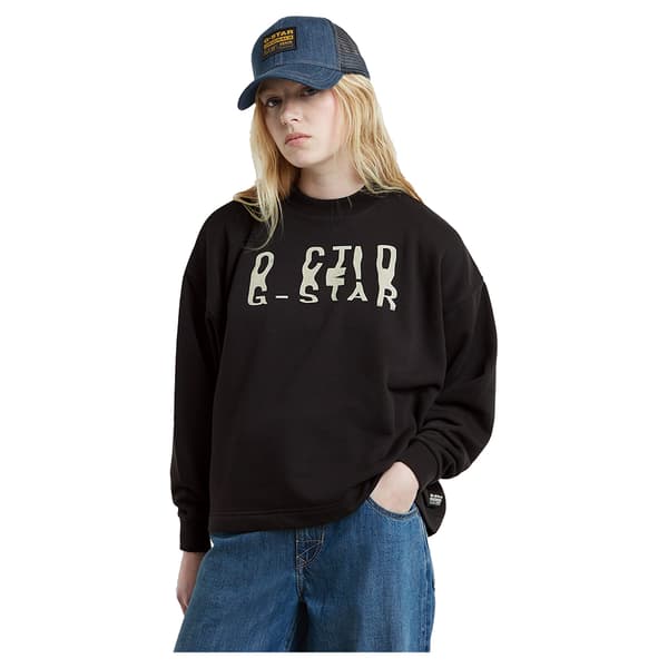 G-star Chroma Gr Loose Tröja Svart S Kvinna