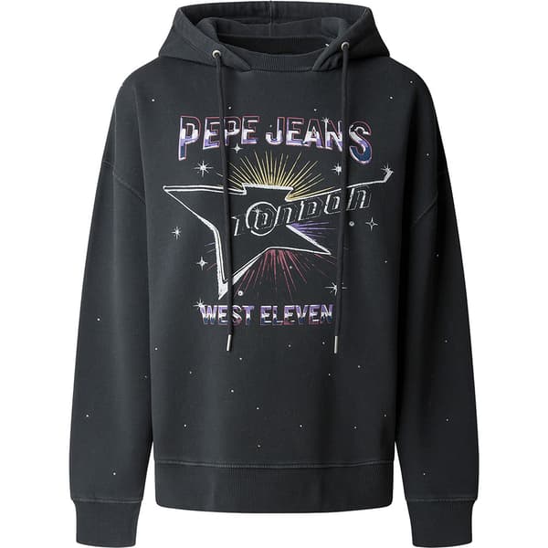 Pepe Jeans Lilian Huvtröja Svart M Kvinna