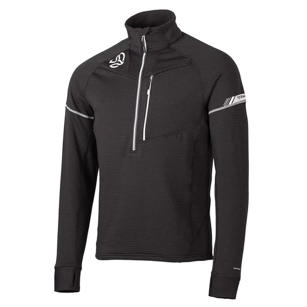 Ternua Swift Halv Lynlås Sweatshirt Sort XL Mand