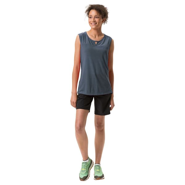 Vaude Skomer Hiking ärmlös T-shirt Blå 44 Kvinna