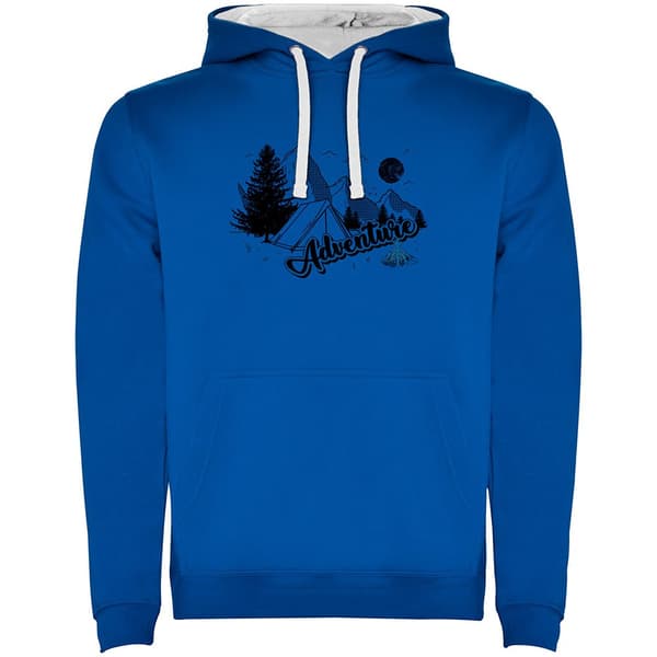 Kruskis Adventure Two-colour Hættetrøje Blå L Mand