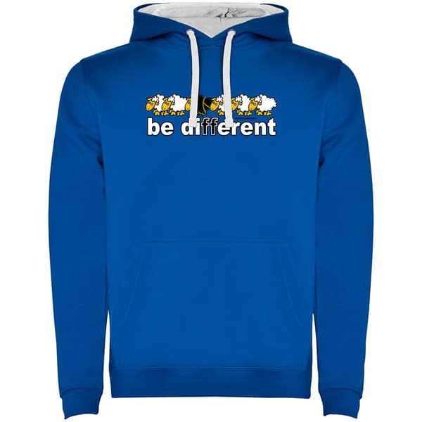 Kruskis Be Different Climb Two-colour Hættetrøje Blå 2XL Mand