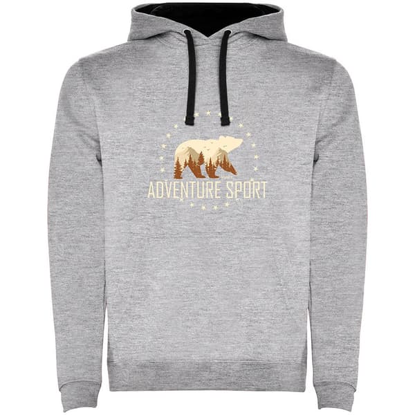 Kruskis Adventure Sport Bicolor Hættetrøje Grå 3XL Mand