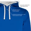 Miniatyrbillede 3 af 4: Kruskis Camp Friend Bicolor Hættetrøje Blå 2XL Mand