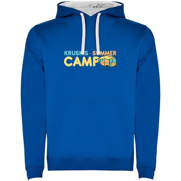 Kruskis Summer Camp Bicolor Hættetrøje Blå XL Mand