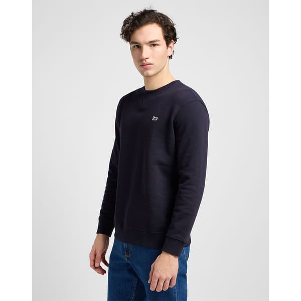 Lee Plain Crew Tröja Svart 5XL / Regular Man
