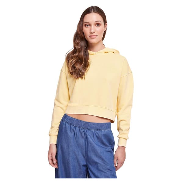 Urban Classics Terry Sweatshirt Gul 5XL Kvinde