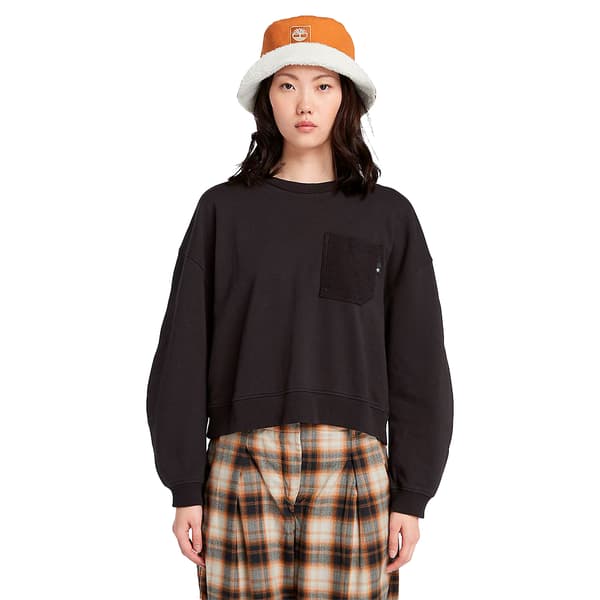Timberland Mix Media Colour Block Huppari Musta S Nainen