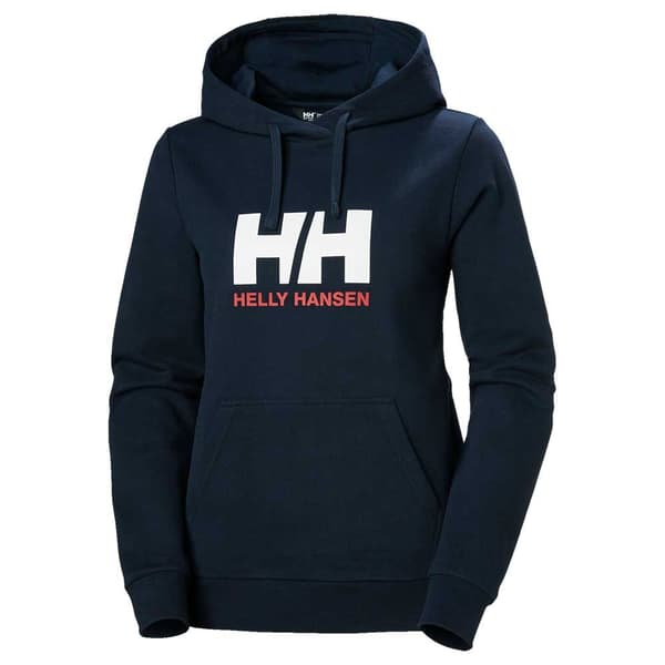 Helly Hansen Logo 2.0 Tröja Med Huva Blå S Kvinna