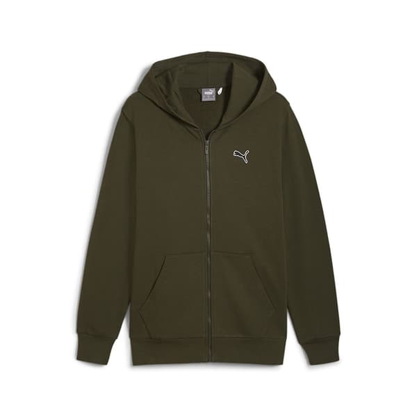 Puma Better Essentials Sweatshirt Med Dragkedja Grönt L Man