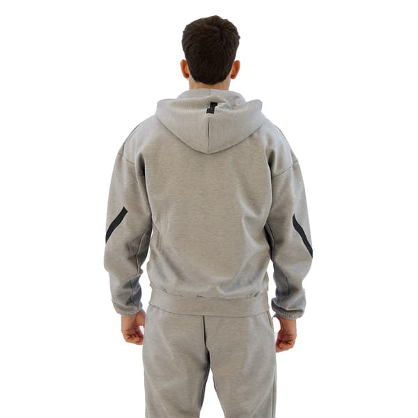 Adidas New Z.n.e Sweatshirt Med Lynlås Grå S / Regular Mand