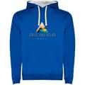 Miniatyrbillede 1 af 3: Kruskis Chill And Relax Two-colour Hættetrøje Blå 2XL Mand