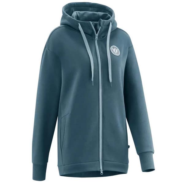 Edelrid Spotter Ii Sweatshirt Med Dragkedja Blå M Kvinna