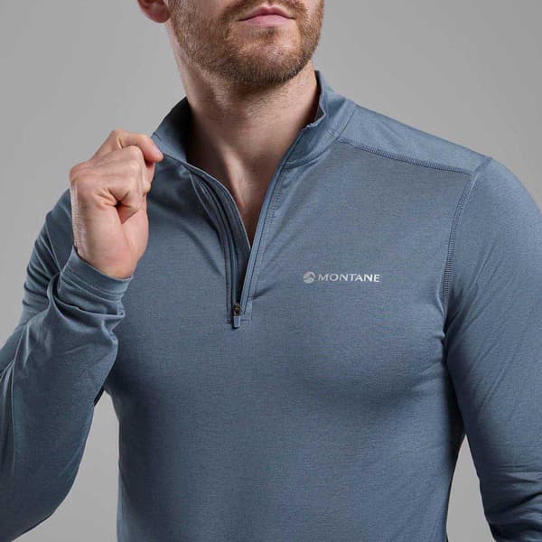 Montane Dart Xt Half Zip Pitkähihainen T-paita Sininen 2XL Mies
