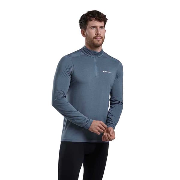 Montane Dart Xt Half Zip Pitkähihainen T-paita Sininen 2XL Mies