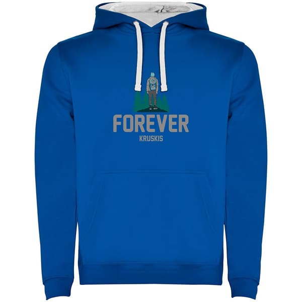 Kruskis Forever Two-colour Huvtröja Blå 2XL Man