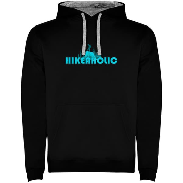 Kruskis Hikeaholic Two-colour Hættetrøje Sort XL Mand