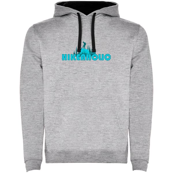 Kruskis Hikeaholic Two-colour Huvtröja Grå M Man
