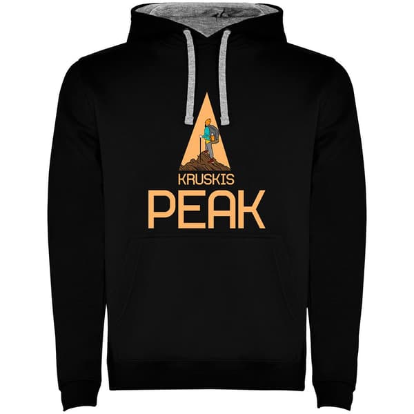 Kruskis Peak Two-colour Huvtröja Svart L Man