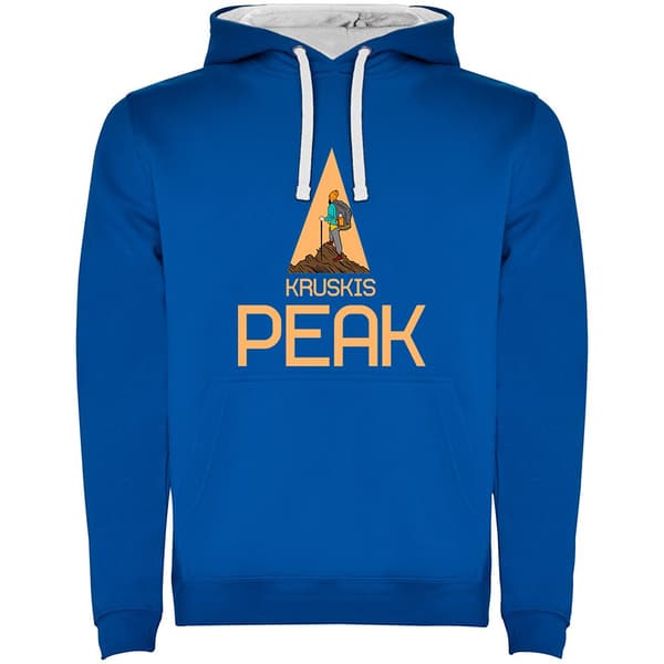 Kruskis Peak Two-colour Huvtröja Blå XL Man