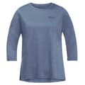 Miniatyrbild 3 av 3: Jack Wolfskin Crosstrail T-shirt Med 3/4 ärm Blå XS Kvinna