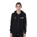 Pikkukuva 1 / 5: Equestro Scuderia Collection Kokovetoketjullinen Collegepaita Musta S Nainen