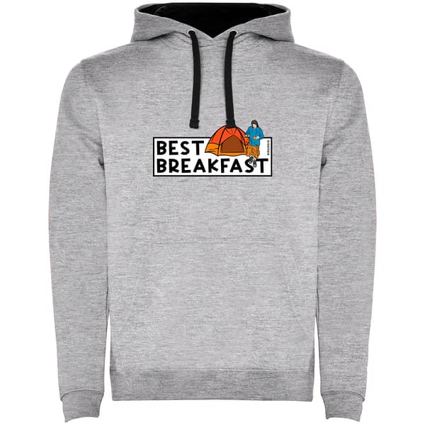 Kruskis Best Breakfast Huvtröja Grå L Man