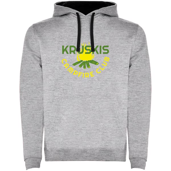 Kruskis Campfire Club Huvtröja Grå 3XL Man